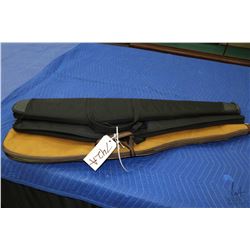 Three soft rifle cases