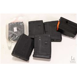 Six 10 round LAR-15 pistol magazines .223 cal. four polymer and two steel.