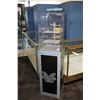 Image 1 : Bench Wade retail display cabinet with cabinet base 15.5" X 15.5" X 37" and curved plexiglass upper 
