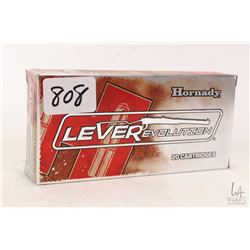 20 count box of Hornady LEVERevolution .45-70 Gov 325 grainammunition.