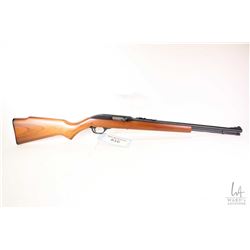 Non-Restricted rifle Marlin model 60, .22 LR semi automatic, w/ bbl length 19  [Blued barrel and rec