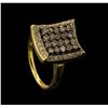 Image 4 : 1.00 ctw Diamond Ring - 14KT Yellow Gold