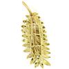 Image 4 : Vintage 14kt Yellow and Rose Gold Multi Leaf Textured Branch Pin Brooch