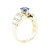 Image 4 : 1.88 ctw Sapphire And Diamond Ring - 14KT Yellow Gold