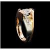 Image 4 : 1.45 ctw Diamond Ring - 14KT White and Rose Gold