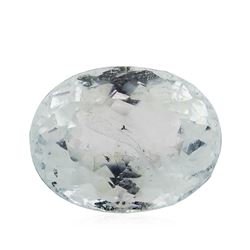 7.39 ct.Natural Oval Cut Aquamarine