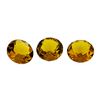 Image 1 : 10.98 ctw.Natural Round Cut Citrine Quartz Parcel of Two