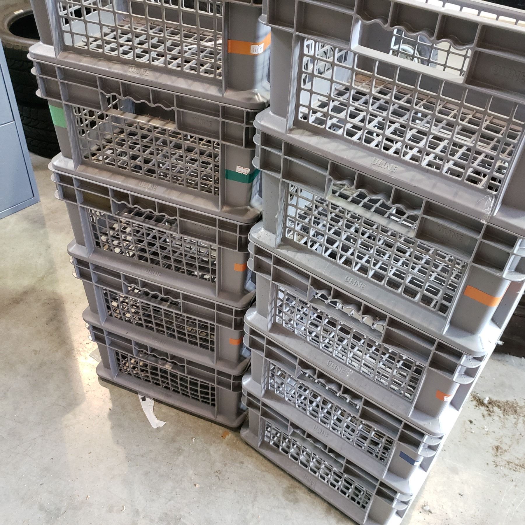 10 GREY PARTS BINS - Big Valley Auction