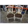 Image 6 : REFINISH COUNTRY STYLE SOLID OAK TABLE W/ 10 CHAIRS AND LEAVES