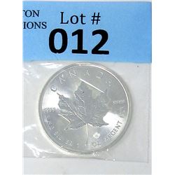 1 Oz .9999 Fine Silver 2017 Canada Maple Leaf Coin