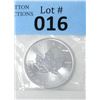 Image 1 : 1 Oz .9999 Fine Silver 2020 Canada Maple Leaf Coin
