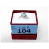 Image 2 : Blue Topaz & Diamond Sterling Silver Ring