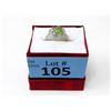 Image 2 : Green Peridot & Diamond Sterling Silver Ring