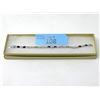 Image 2 : 6.5 CTW Multi Gemstone & Diamond Tennis Bracelet