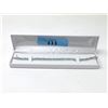 Image 2 : Blue Topaz & Diamond Tennis Bracelet