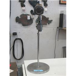 Vintage Microphone on Stand