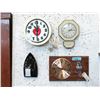 Image 1 : 4 Vintage Wall Clocks - Largest is 9.5" Round