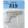 Image 1 : 2 Oz. Monarch Mint .999 Silver Hand Gun Bar