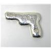 Image 2 : 2 Oz. Monarch Mint .999 Silver Hand Gun Bar