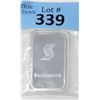 Image 1 : 1 Oz Scotia Bank .999 Silver Investor Bar