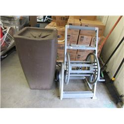 Resin Water Barrel and Hose Reel