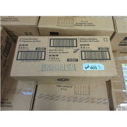 2 Cases of Knorr Beef Bullion Cubes