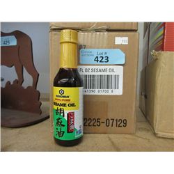 Case of Kikkoman Sesame Oil