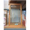 Image 1 : Wood Countertop Display Cabinet
