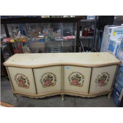 French Provincial Style 4 Door Sideboard