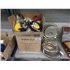 Image 1 : Clock, Box of Household Goods & More