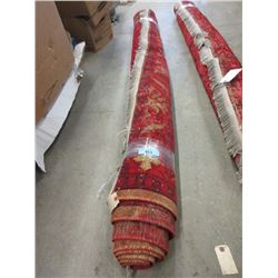 Red & Gold Area Carpet - 6.5 x 8.5 Feet