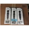 Image 1 : 3 New Love Magic Vibrator/Massagers - Black