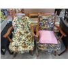 Image 1 : 2 Wood Colonial Style Chairs