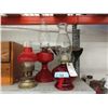 Image 1 : 1 Electric & 3 Oil Lamps