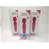 Image 1 : 3 New Love Magic Vibrator/Massagers - Pink
