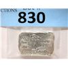 Image 1 : 1 Oz. .999 Fine Silver Beaver Bullion Bar