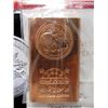 Image 2 : Red Bullion Box & a 1/2 Pound 2012 Pure Copper Bar