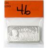 Image 1 : 2 Oz. Sterling Silver 'Battle of Hastings" Bar