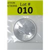 Image 1 : 1 Oz .9999 Fine Silver 2017 Canada Maple Leaf Coin