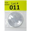 Image 1 : 1 Oz .9999 Fine Silver 2019 Canada Maple Leaf Coin