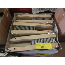 Case of 12 New Wire Brushes