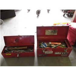 2 Tool Boxes & Contents