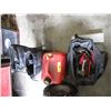Image 1 : Tote of Tools, Gas Can & Size 8 Winter Work Boots