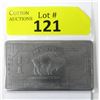 Image 1 : 2 Oz. USA Mint .999 Fine Titanium Buffalo Bar