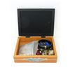 Image 2 : Wood Harley Davidson Motorcycle Box & Contents