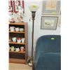 Image 1 : Vintage Floor Lamp with Milk Glass Shade
