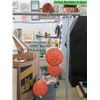 Image 1 : Retro 3 Shade Ceiling Light Fixture