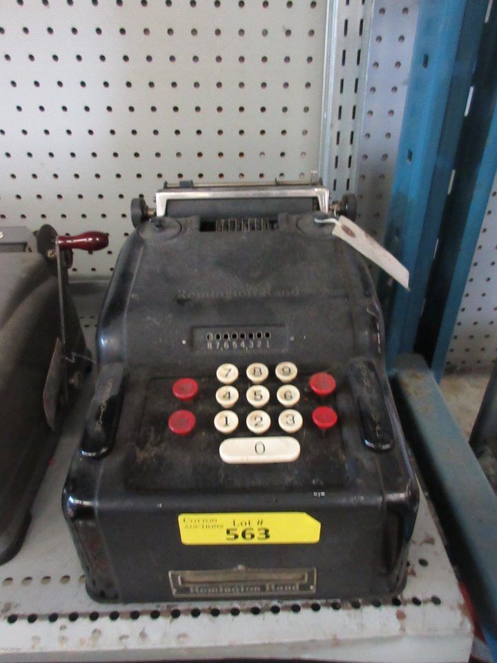 Vintage Remington Rand Adding Machine
