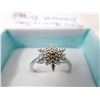 Image 1 : New Sterling Silver Diamond Ring - Size 6