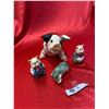 Image 2 : Lot of 4 Decorative Pigs Home decor
